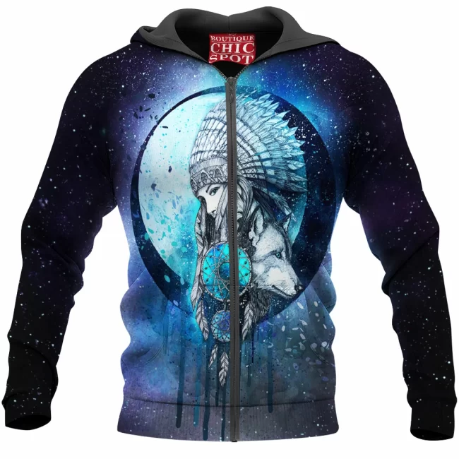 M TU Boutique 10725 Zip Hoodie
