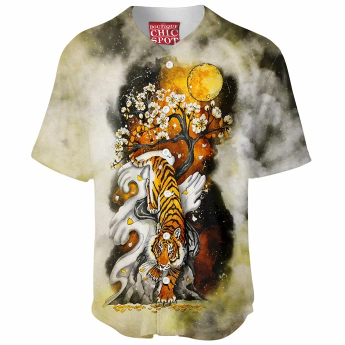 The Tiger the Moon Baseball Jersey