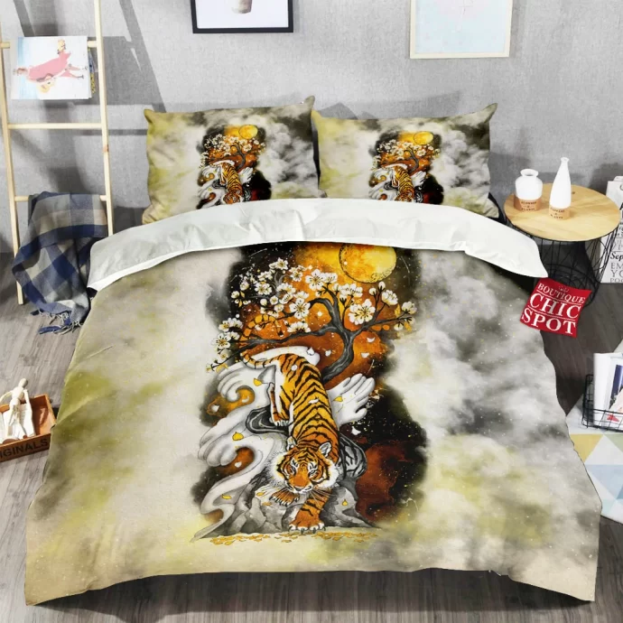 The Tiger the Moon Bedding Set