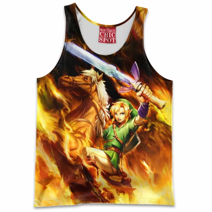 Link Legend Of Zelda Tank Top