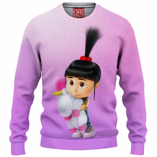 Agnes with unicorn Knitted Sweater