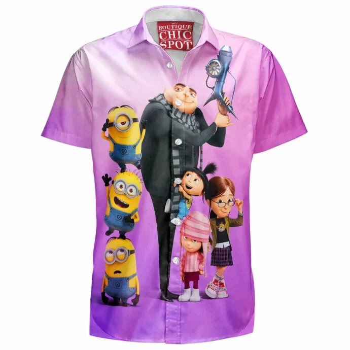 Family Minions Hawaiian Shirt