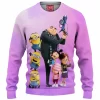 Family Minions Knitted Sweater