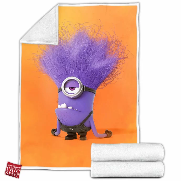 Evil-Minion Fleece Blanket