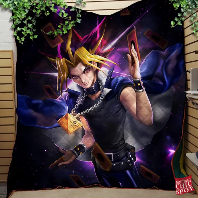 Yugioh Quilt Blanket