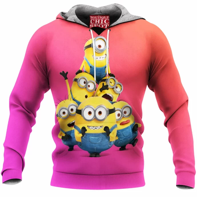 Minions 2 Group Fleece Hoodie