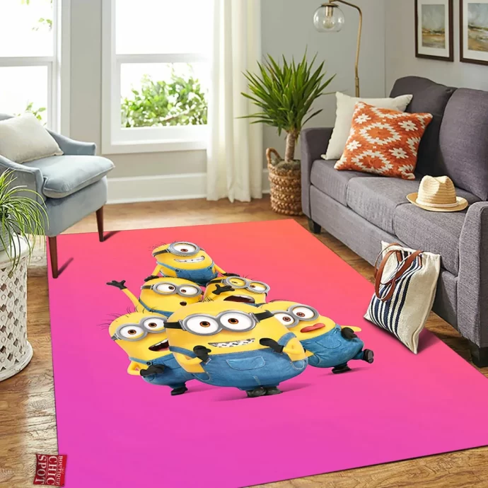 Minions 2 Group Rectangle Rug