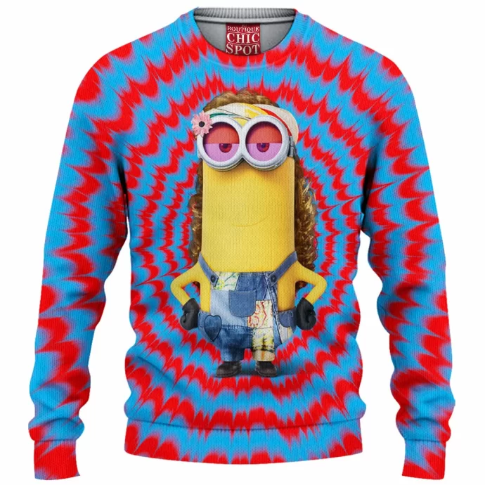 Kevin the Minion Knitted Sweater