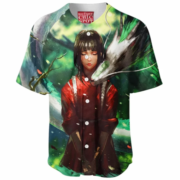 Spirited Away Baseball Jersey