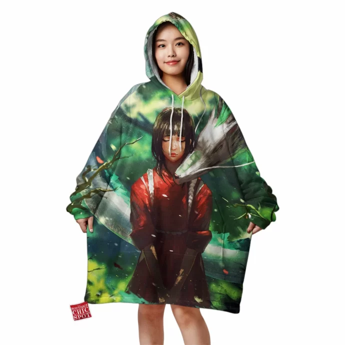 Spirited Away Blanket Hoodie