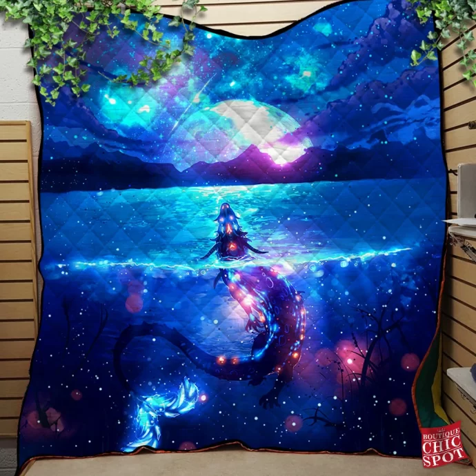 Light In The Darkness Quilt Blanket