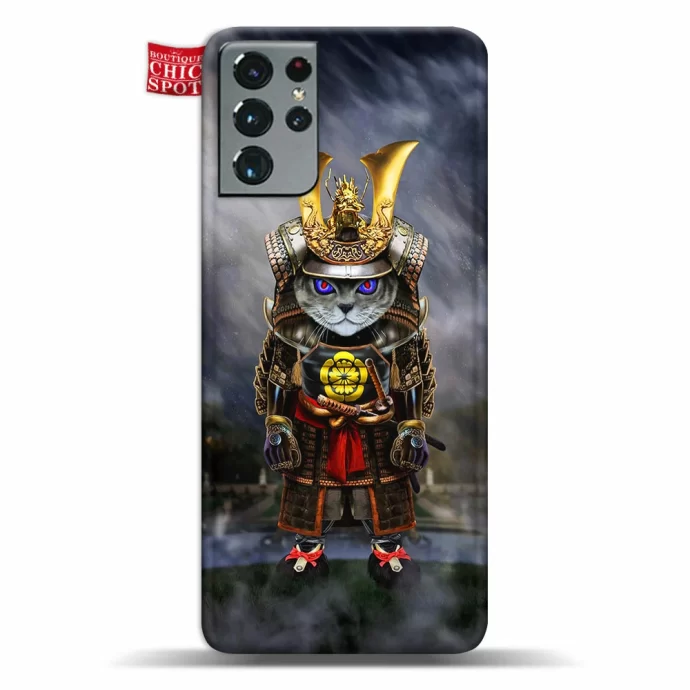 Samurai Evil Cat Phone Case Samsung