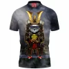 Cat Polo Shirt, Samurai Polo Shirt