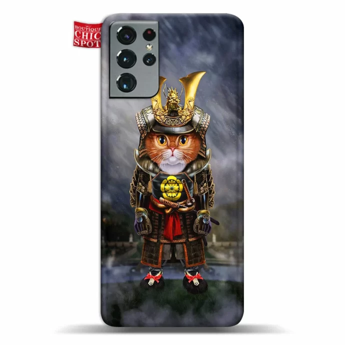 Samurai Cat Phone Case Samsung