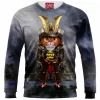 Animal Sweatshirt, Samurai Sweatshirt, Cat Sweatshirt, Japan Sweatshirt
