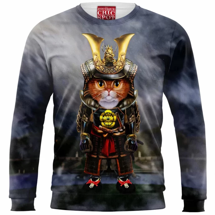 Samurai Cat Sweatshirt