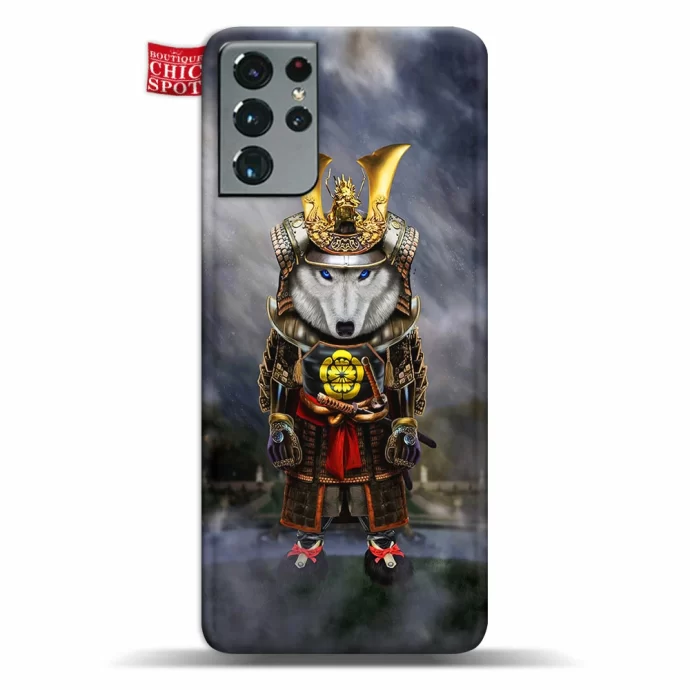 Polar Wolf Samurai Phone Case Samsung