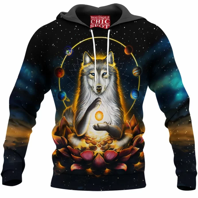 Enlightenment Polar Wolf Hoodie