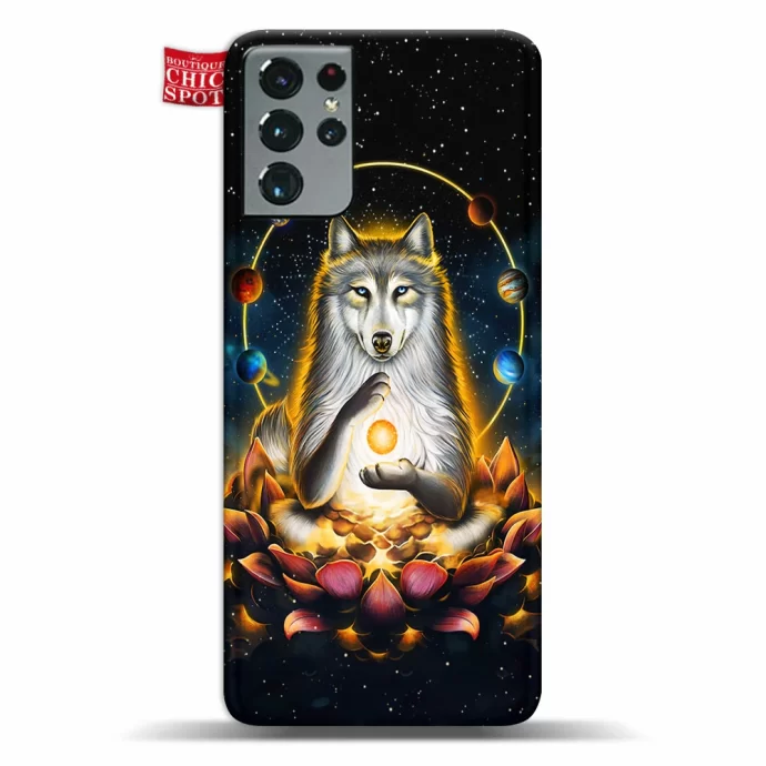 Enlightenment Polar Wolf Phone Case Samsung