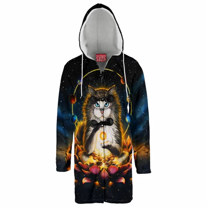 Enlightenment of Ragdoll Hooded Cloak Coat