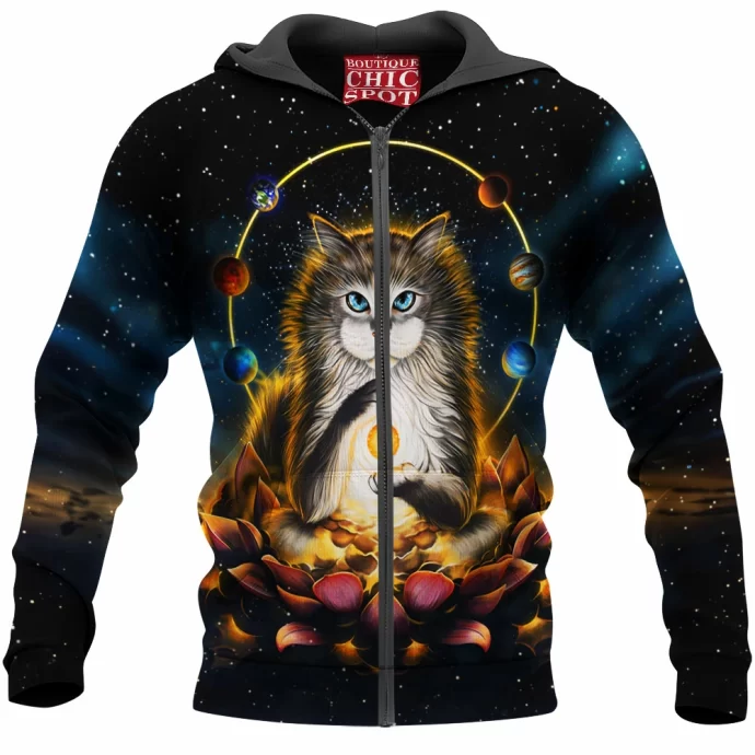 Enlightenment of Ragdoll Zip Hoodie