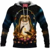 Cat Fleece-Hoodie