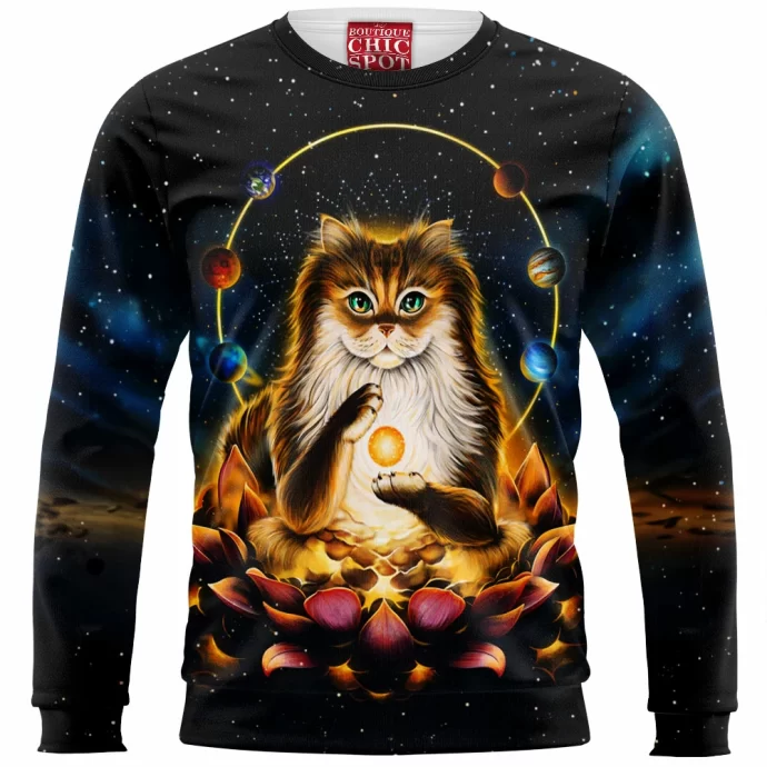 Enlightenment of Cat Sweatshirt