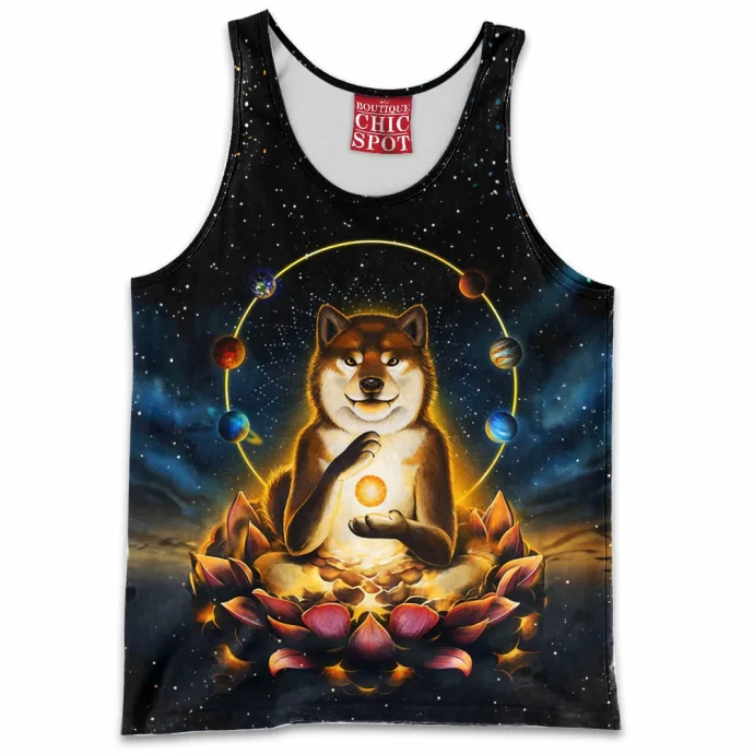 Enlightenment of Shiba Inu Tank Top