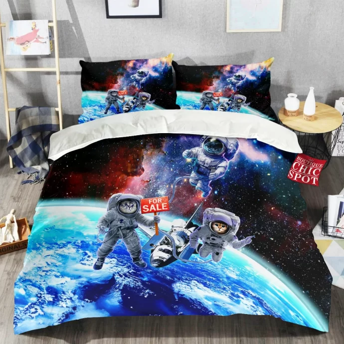 Space Cat Bedding Set