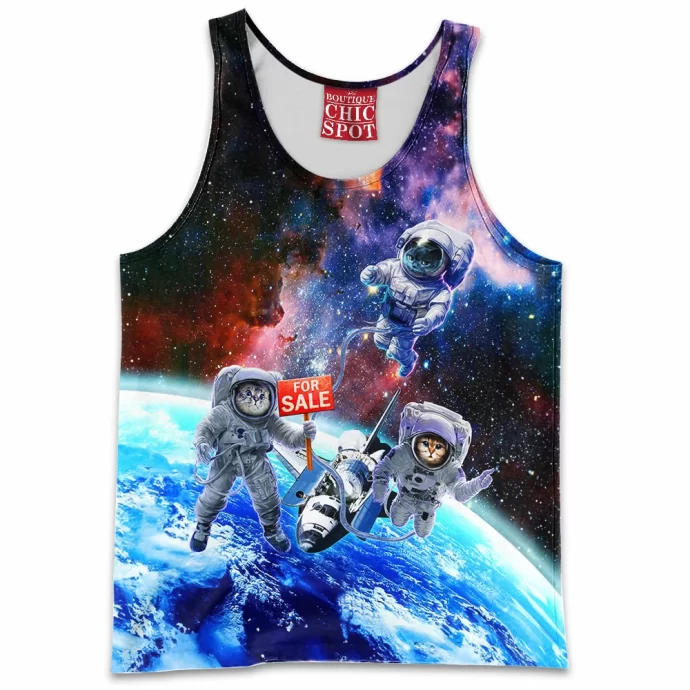 Space Cat Tank Top