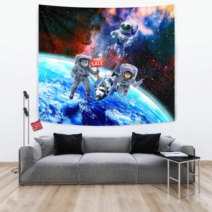 Space Cat Tapestry