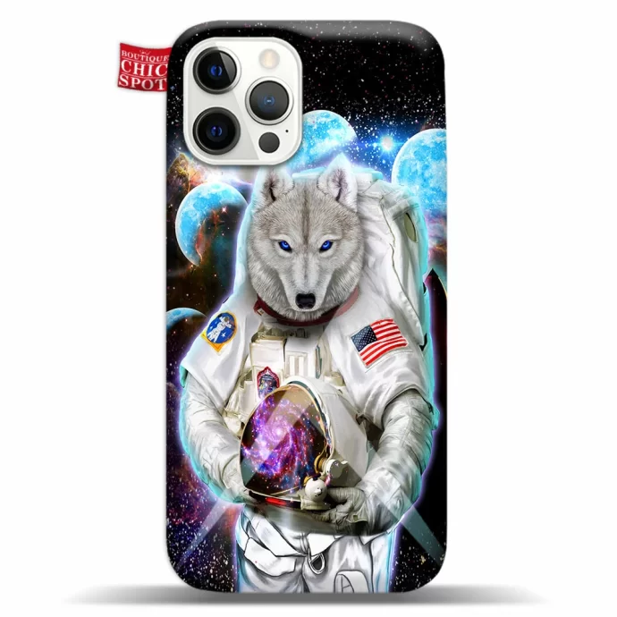 Astronaut Polar Wolf Space Phone Case Iphone