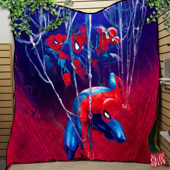 Spider-man Quilt Blanket