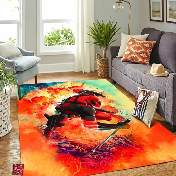 Deadpool Rectangle Rug