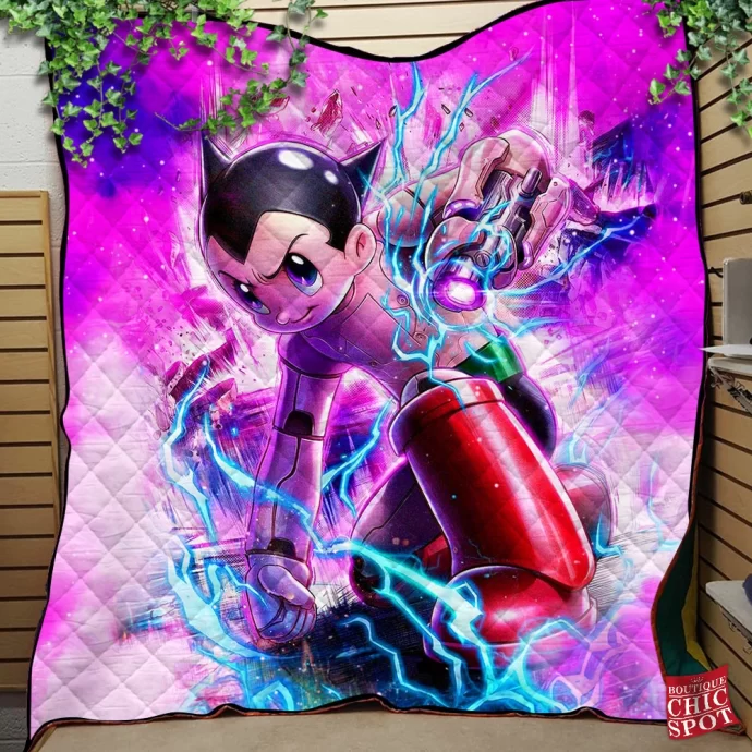 Astro Boy Quilt Blanket