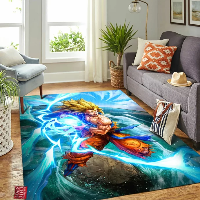 Son Goku Rectangle Rug