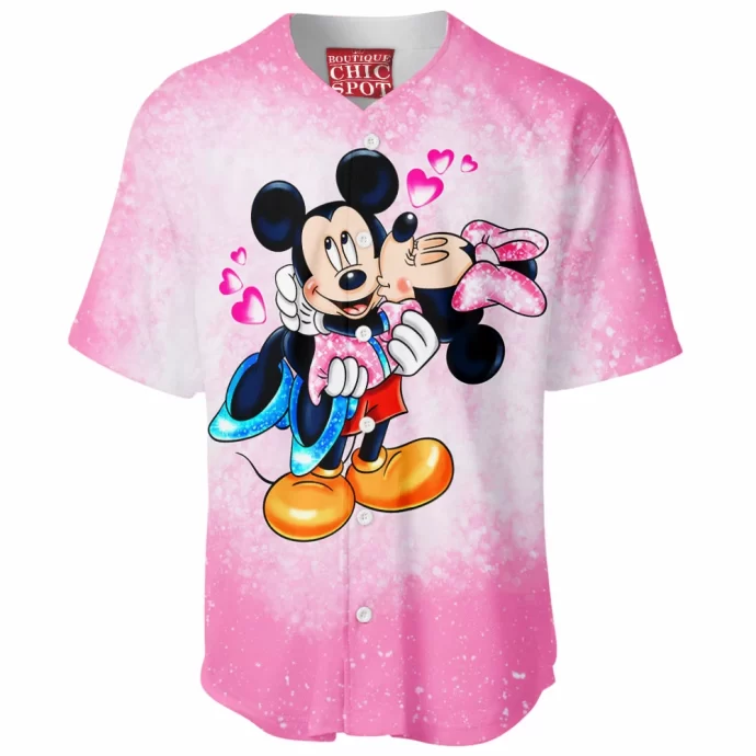 Mickey Mouse Minnie Mouse Baseball Jersey