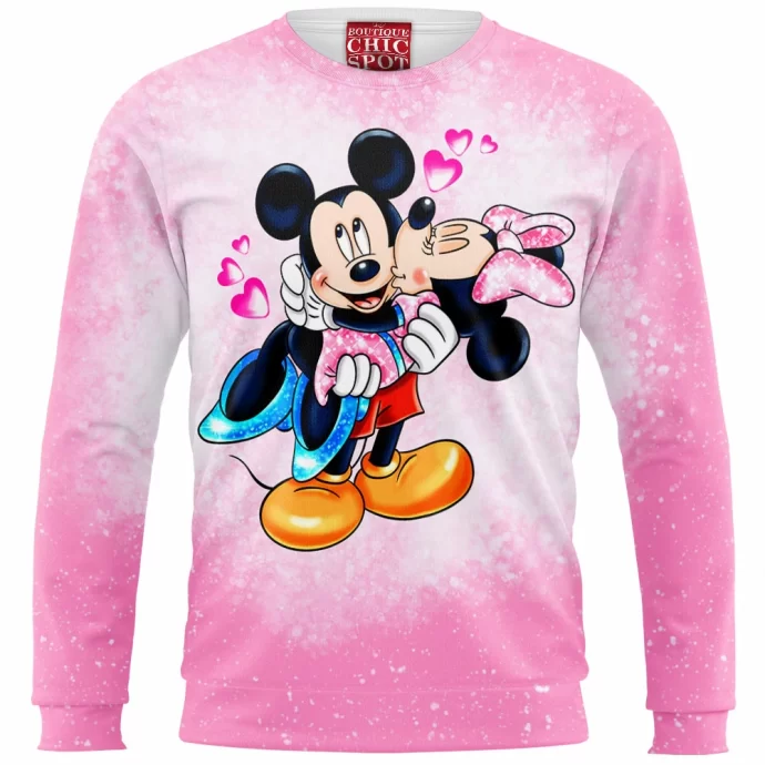 Mickey Mouse Minnie Mouse Sweatshirt