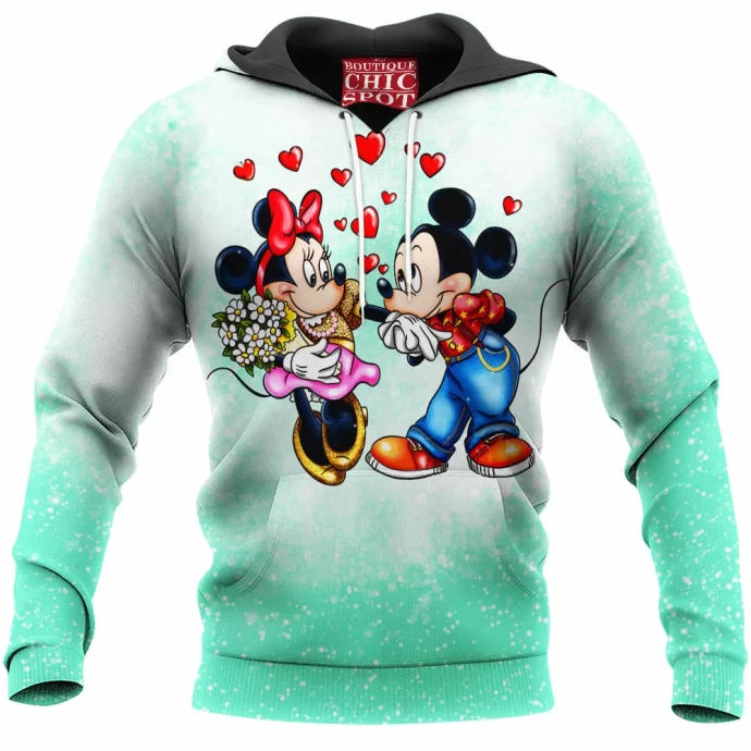 Mickey Mouse Minnie Mouse Hoodie