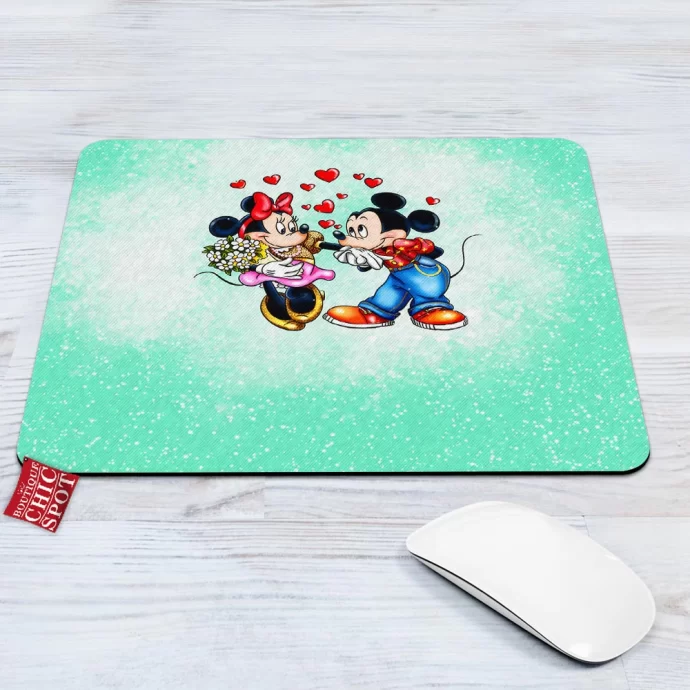 Mickey Mouse Minnie Mouse Mouse Pad