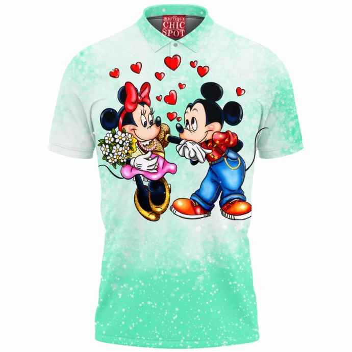 Mickey Mouse Minnie Mouse Polo Shirt