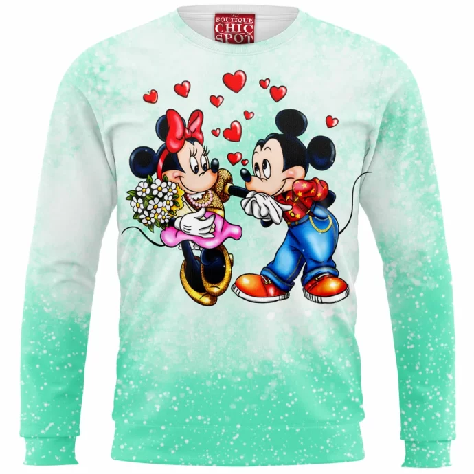 Mickey Mouse Minnie Mouse Sweatshirt