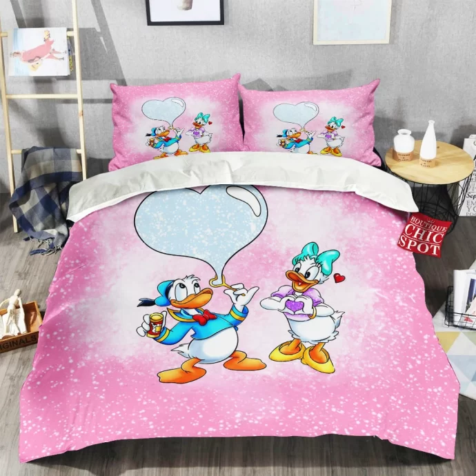 Donald Duck Daisy Duck Bedding Set