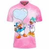 Animation Polo Shirt, Donald Duck Polo Shirt, Disney Polo Shirt