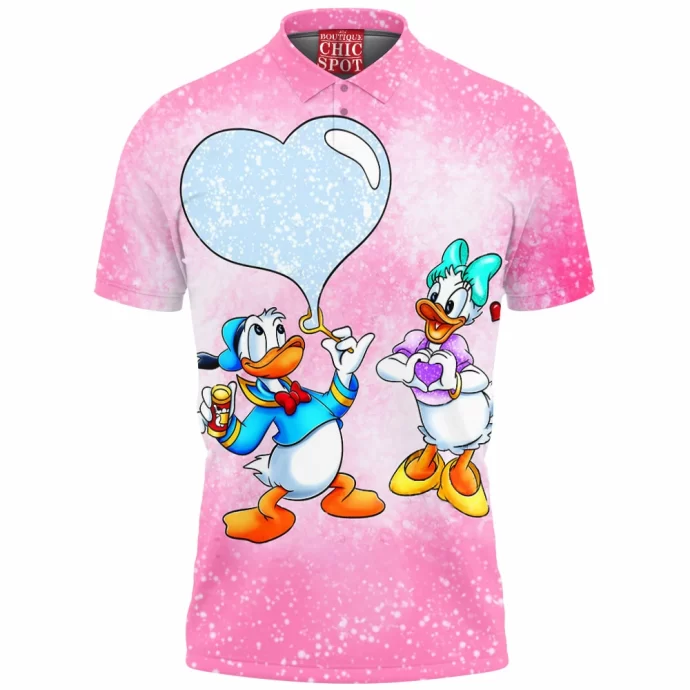 Donald Duck Daisy Duck Polo Shirt