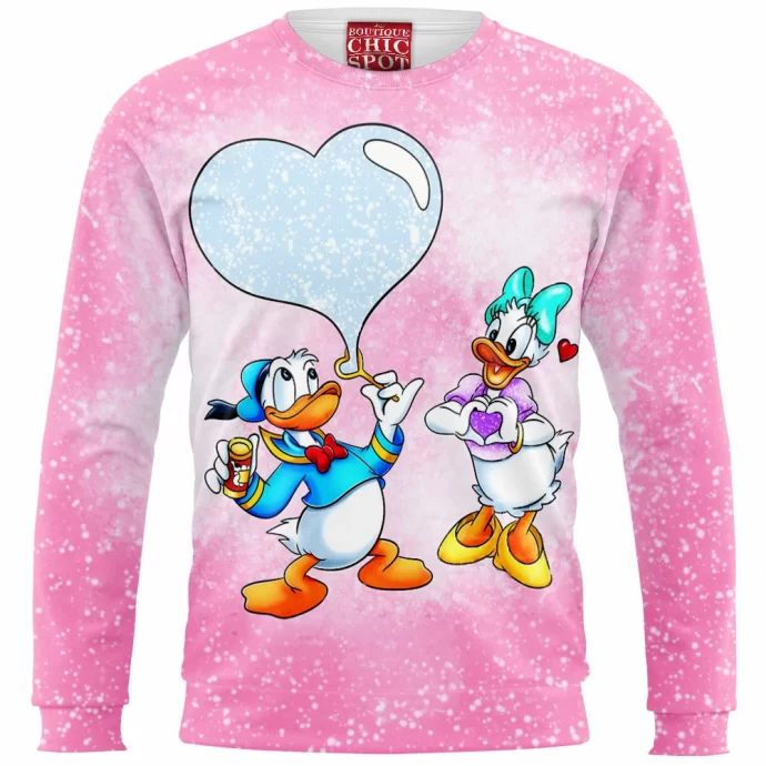 Donald Duck Daisy Duck Sweatshirt