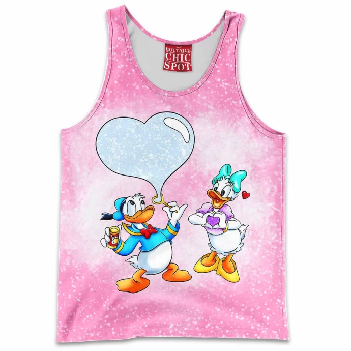 Donald Duck Daisy Duck Tank Top