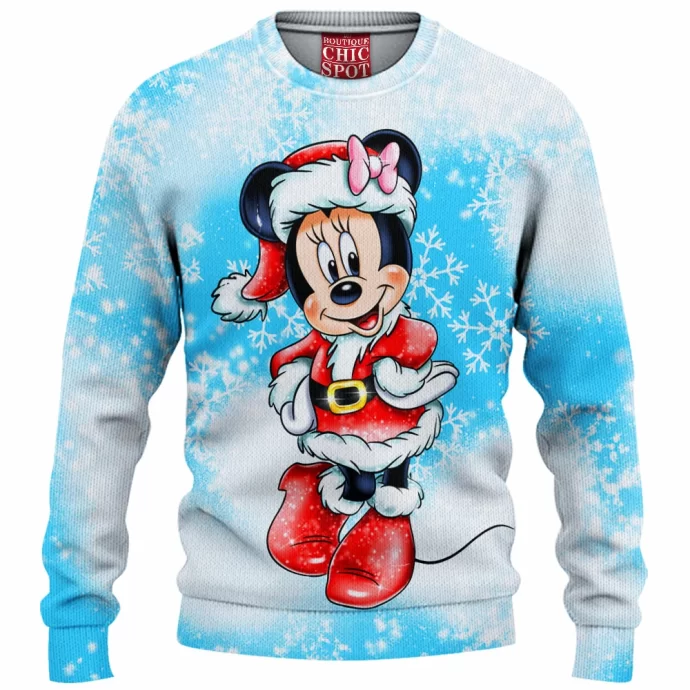 Minnie Mouse Knitted Sweater