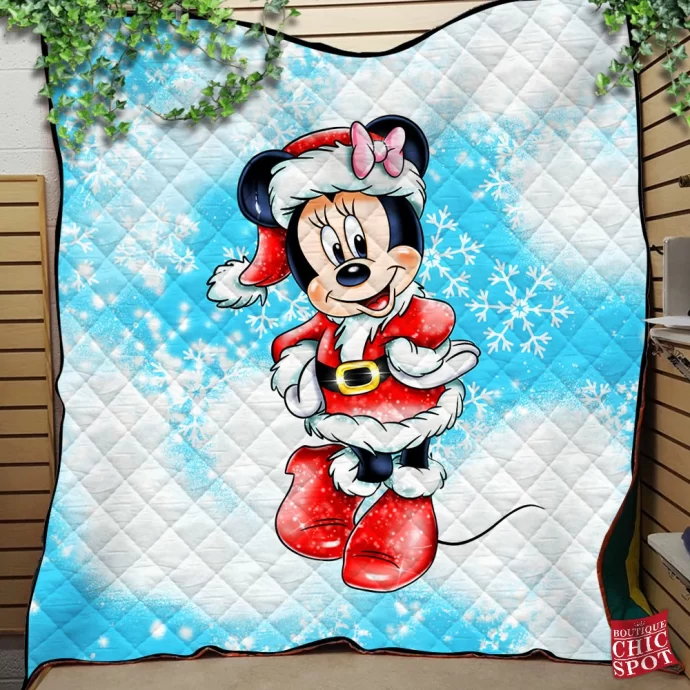 Minnie Mouse Quilt Blanket