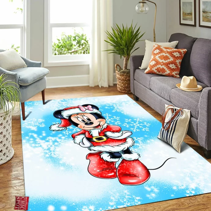 Minnie Mouse Rectangle Rug